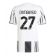 Maillot de foot Juventus Andrea Cambiaso #27 Domicile vêtements 2025-26 Manches Courtes Maillot de foot Juventus Andrea Cambiaso #27 Domicile vêtements 2025-26 Manches Courtes